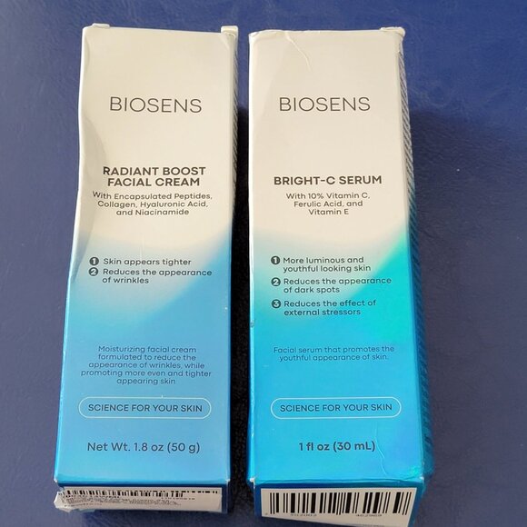 Biosens Bright-C Serum w 10% Vitamin C Ferulic Acid & Vitamin E 1 fl. oz. Bottle - Picture 1 of 11